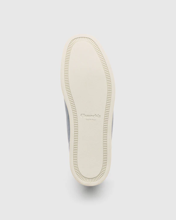 Zapatilla de cuero de gamuza Ravienne