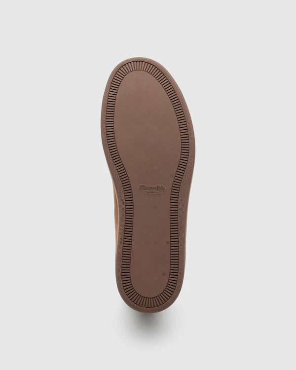Zapatilla de cuero de becerro de gamuza Rochdale