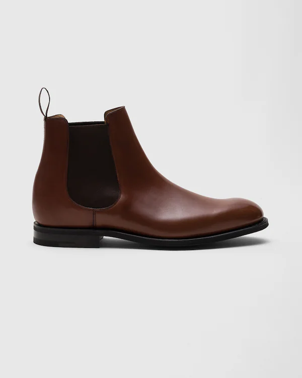 Botín Chelsea de cuero de ternera blanqueado Amberley R 2.0