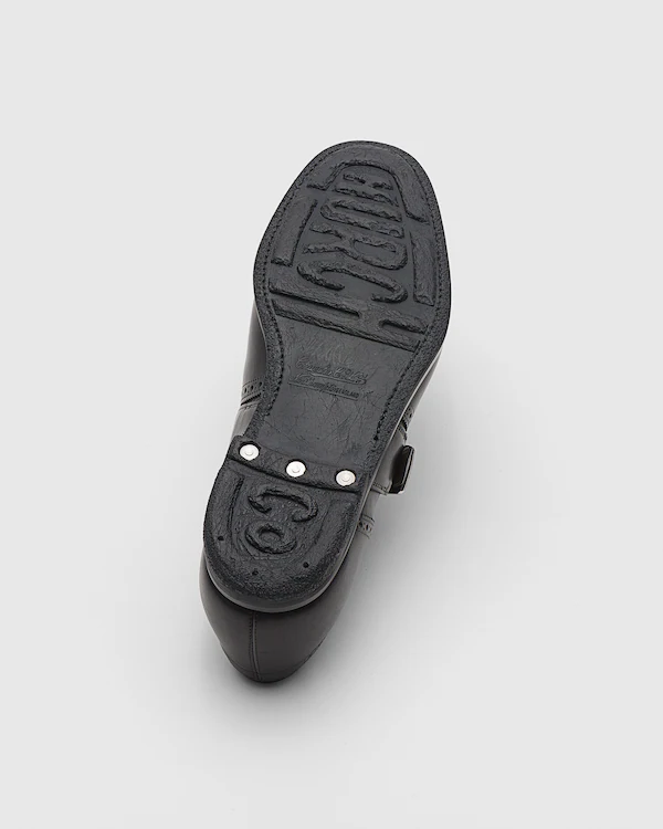 Zapato de cuero de ternera Shanghai Decò con hebilla de monje