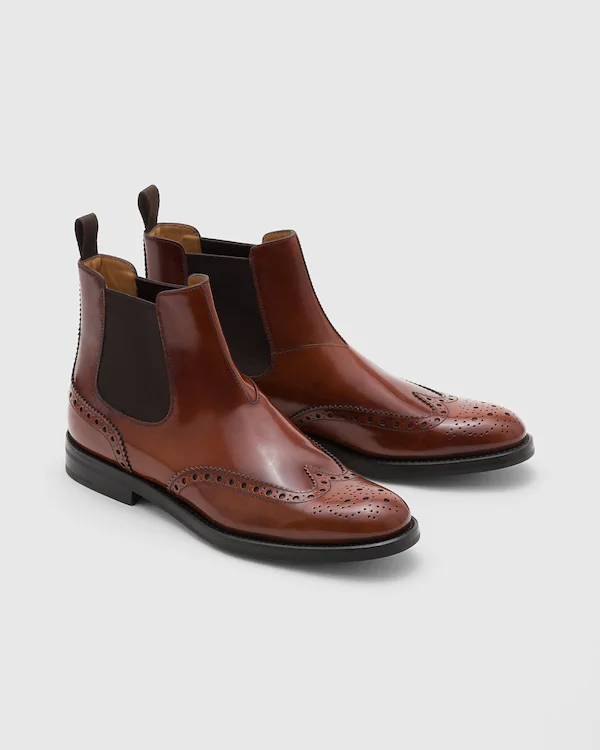 Botín Chelsea Ketsby Wg Pulido Fumè Brogue