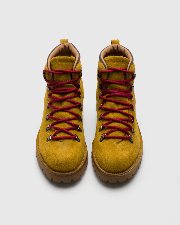Bota de cordones de ante Poulton