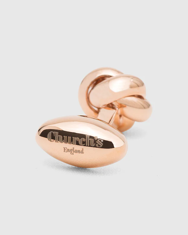 Pulsera con nudo chapado en rodio