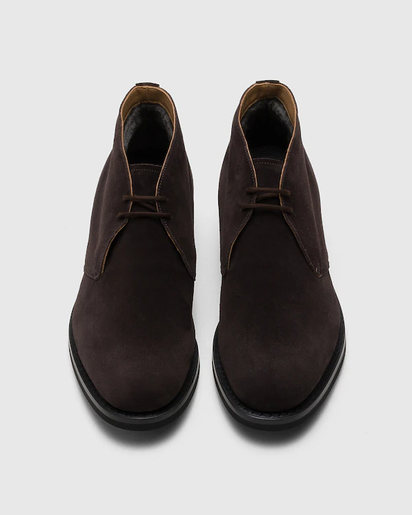 Botín de Desierto de Piel de Carnero y Suede Ryder