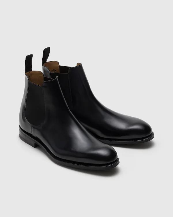 Botín Chelsea de cuero fumé pulido Amberley R 2.0