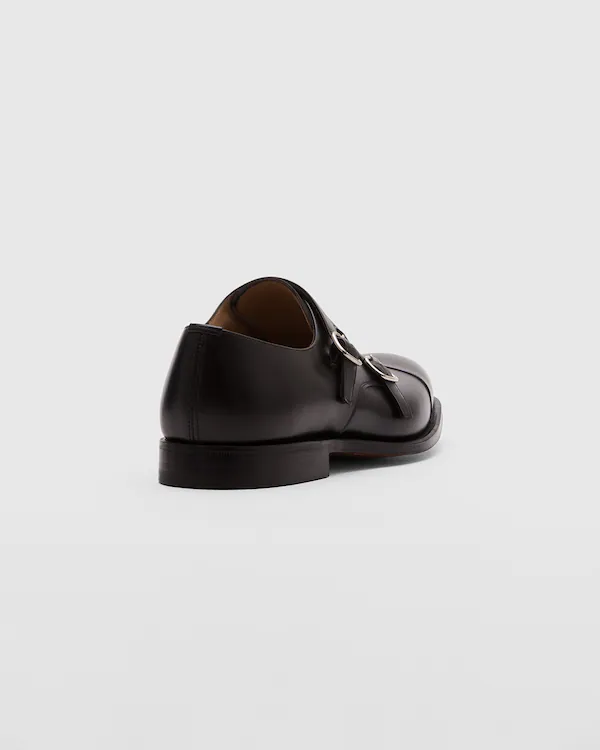 Monk Strap de Cuero de Becerro Cowes