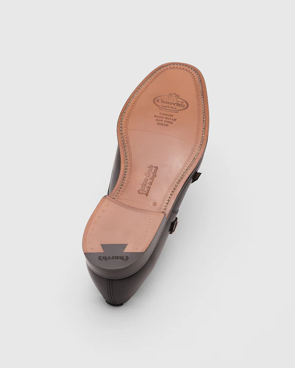 Monk Strap de Cuero de Becerro Cowes