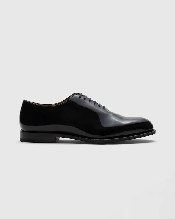 Oldford Oxford de cuero brillante entero